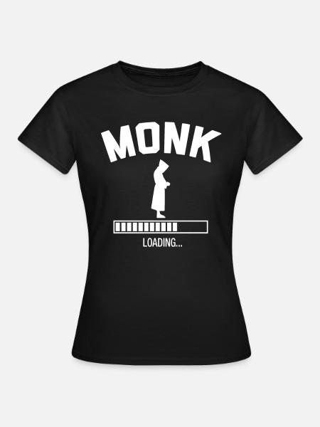 Future Monk - Frauen T-Shirt - Schwarz