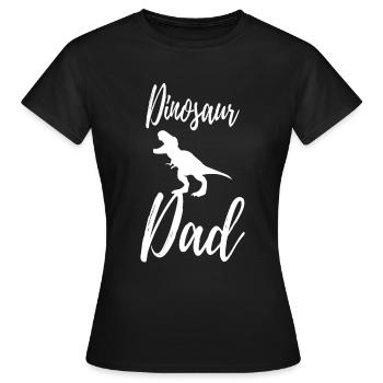 Dinosaur - Women's T-Shirt - black - Front - AI Model Female 172 dark (172cm)