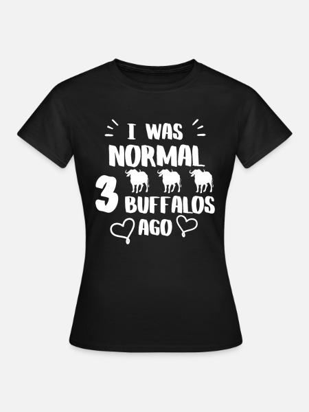 Fancy Buffalo Tshirt - Frauen T-Shirt - Schwarz