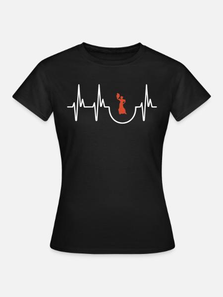 Flamenco - Frauen T-Shirt - Schwarz