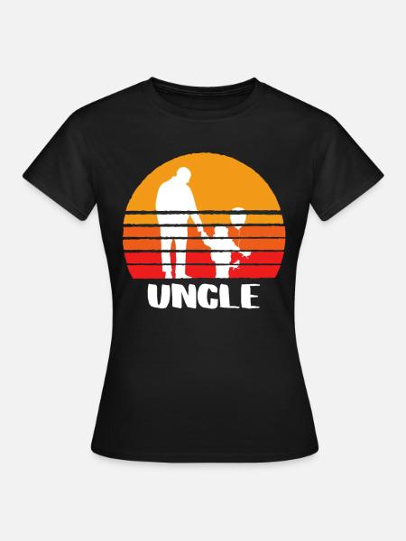 The Uncle - Frauen T-Shirt - Schwarz