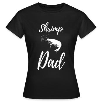 Crevette - T-shirt Femme - noir - Devant - AI Model Female 172 dark (172cm)