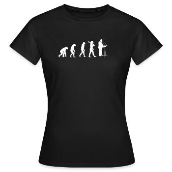 Evolution Of Ceos - Ceo Tshirt - T-shirt Femme - noir - Devant - AI Model Female 172 dark (172cm)