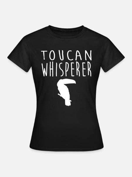 Toucan Tee - Frauen T-Shirt - Schwarz