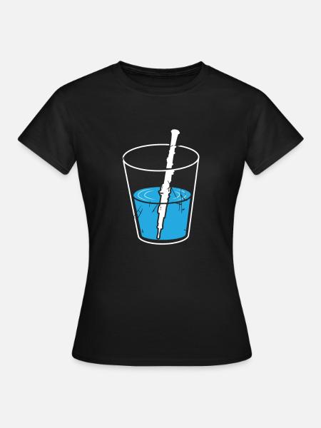 Oboe - Frauen T-Shirt - Schwarz