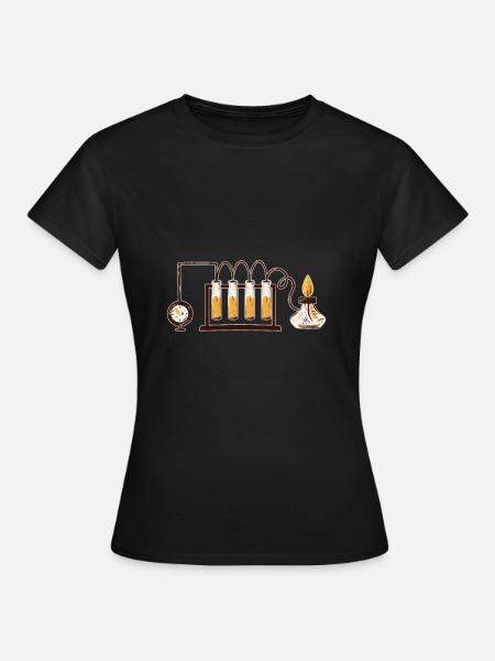 Chemie - Frauen T-Shirt - Schwarz