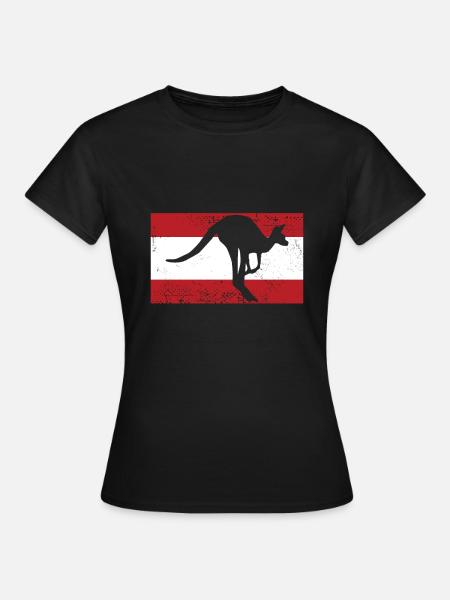 Österreich - Frauen T-Shirt - Schwarz