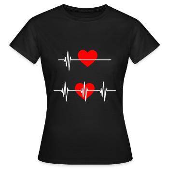 Krankenpflegerin - Frauen T-Shirt - Schwarz - Vorne - AI Model Female 172 dark (172cm)