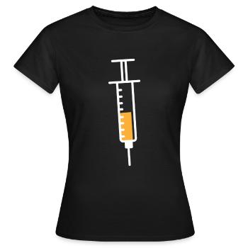 Krankenpfleger - Frauen T-Shirt - Schwarz - Vorne - AI Model Female 172 dark (172cm)