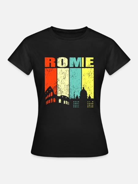 Rom - Frauen T-Shirt - Schwarz