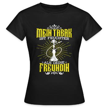 Shisha - Frauen T-Shirt - Schwarz - Vorne - AI Model Female 172 dark (172cm)