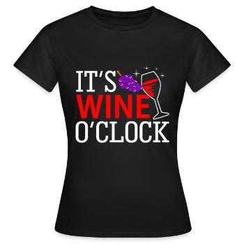 Wein Trinken Wein Geschenk Alkohol Mom - Frauen T-Shirt - Schwarz - Vorne - AI Model Female 172 dark (172cm)