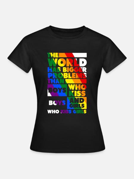 LGBT - Frauen T-Shirt - Schwarz