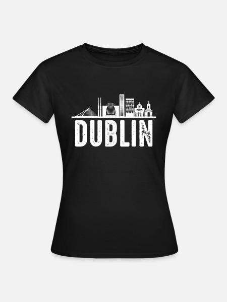 Dublin - Frauen T-Shirt - Schwarz