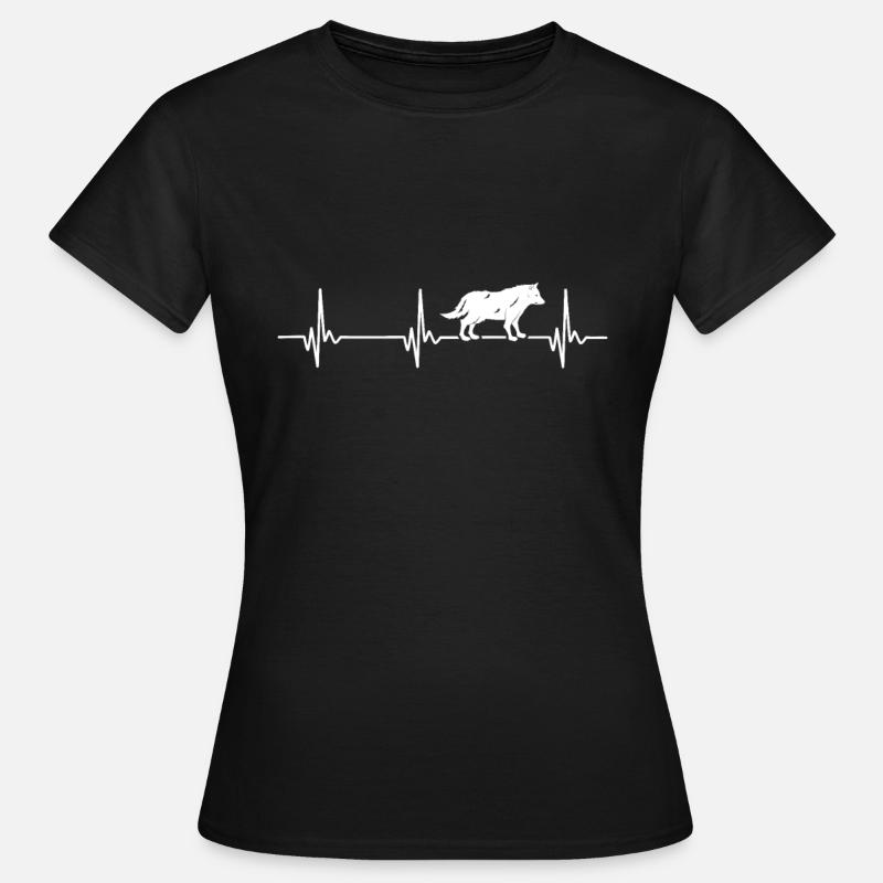 wolf - Women's T-Shirt - black