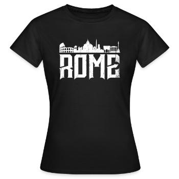 Rome - Women's T-Shirt - black - Front - AI Model Female 172 dark (172cm)