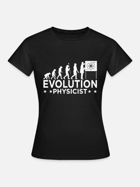 Physik - Frauen T-Shirt - Schwarz