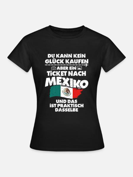 Mexiko - Frauen T-Shirt - Schwarz