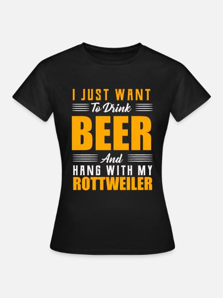 Rottweiler - Frauen T-Shirt - Schwarz