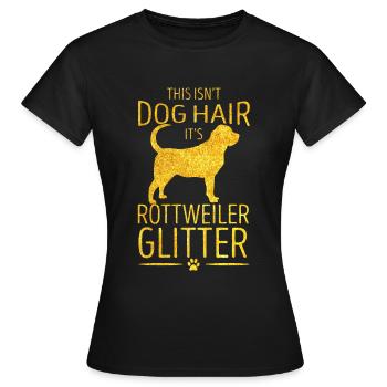 rottweiler - T-shirt Femme - noir - Devant - AI Model Female 172 dark (172cm)