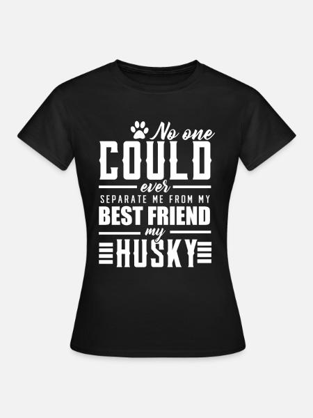 Husky - Frauen T-Shirt - Schwarz