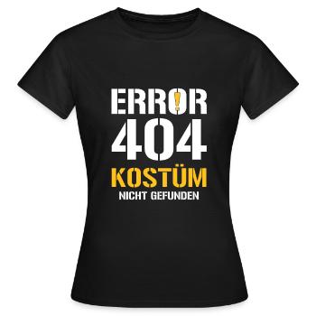 Karneval Fasching Geschenk Verkleiden Kostüm - Frauen T-Shirt - Schwarz - Vorne - AI Model Female 172 dark (172cm)