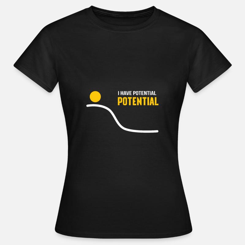 physics - Women's T-Shirt - black