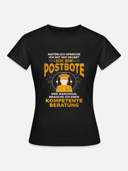 Postbote - Frauen T-Shirt - Schwarz