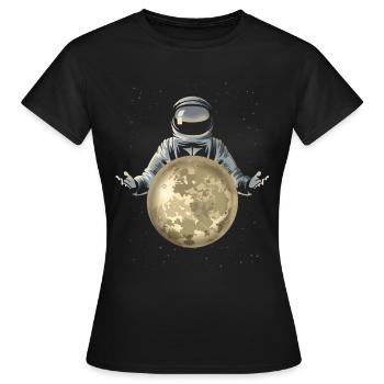 Astronomy - Women's T-Shirt - black - Front - AI Model Female 172 dark (172cm)