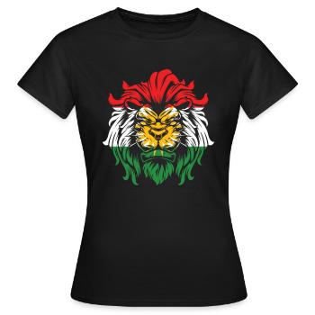 Kurdistan - Women's T-Shirt - black - Front - AI Model Female 172 dark (172cm)