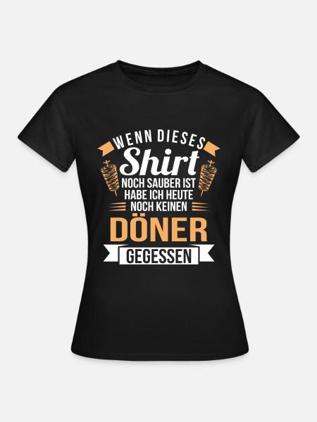 Döner - Frauen T-Shirt - Schwarz