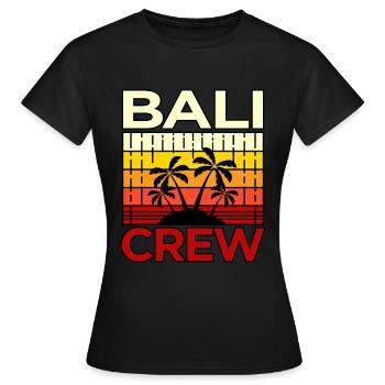 Bali - T-shirt Femme - noir - Devant - AI Model Female 172 dark (172cm)
