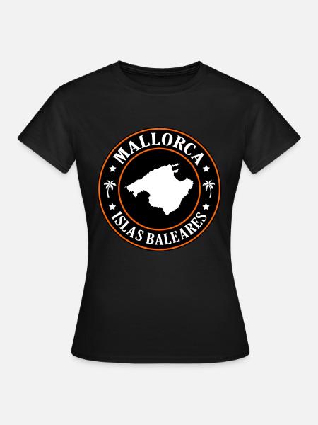 Mallorca - Frauen T-Shirt - Schwarz