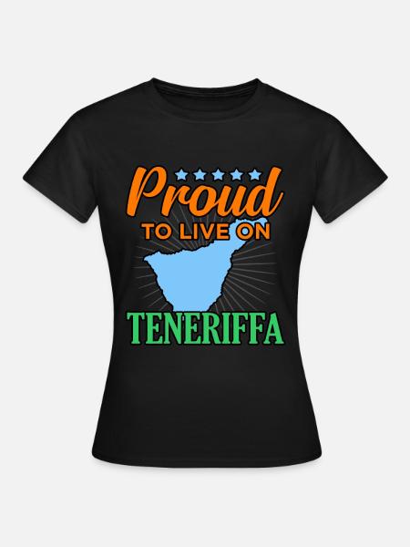 Teneriffa - Frauen T-Shirt - Schwarz