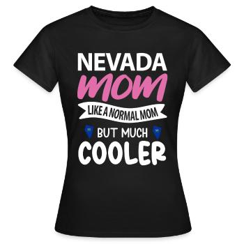 Nevada - Frauen T-Shirt - Schwarz - Vorne - AI Model Female 172 dark (172cm)