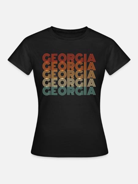 Geschenk Für Einwohner Von Georgia - Frauen T-Shirt - Schwarz