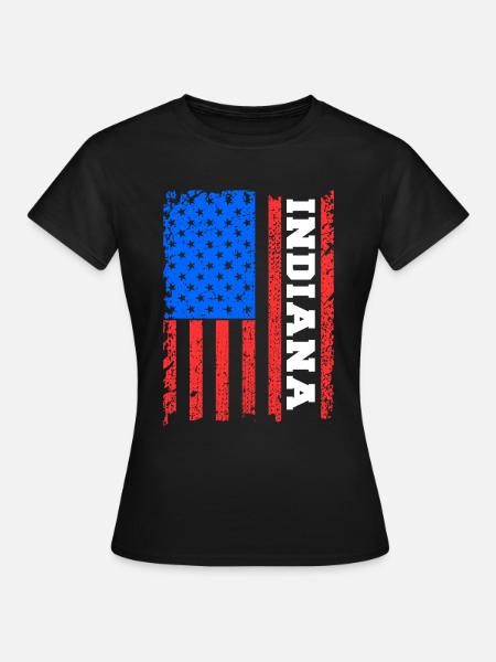 Schönheit Von Indiana geschenk - Frauen T-Shirt - Schwarz