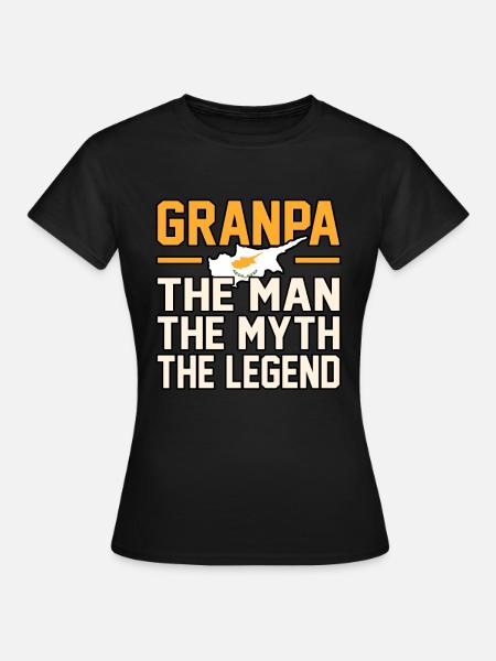 Zypern - Frauen T-Shirt - Schwarz