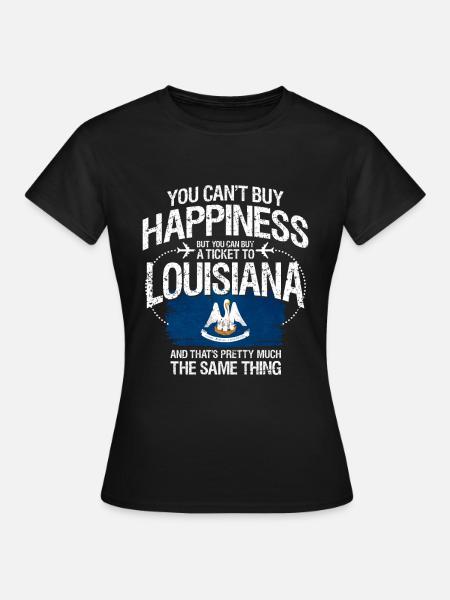 Louisiana - Frauen T-Shirt - Schwarz