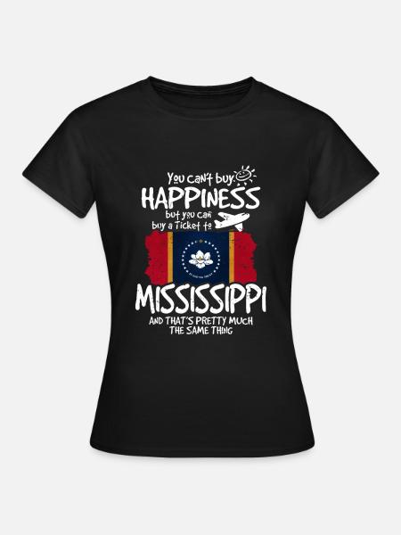 Mississippi - Frauen T-Shirt - Schwarz