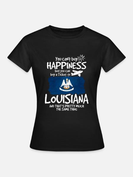 Louisiana - Frauen T-Shirt - Schwarz