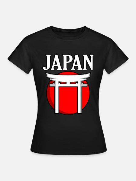 Japan - Frauen T-Shirt - Schwarz