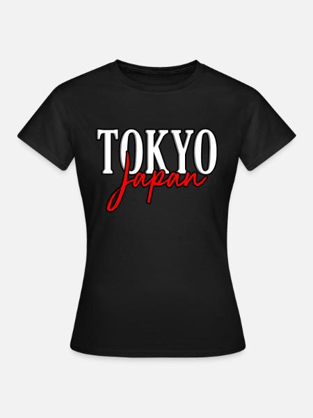 Japan - Frauen T-Shirt - Schwarz