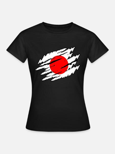Japan - Frauen T-Shirt - Schwarz