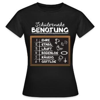 Lehrer, Lehrerinnen - Lustiger Spruch - Geschenk - Frauen T-Shirt - Schwarz - Vorne - AI Model Female 172 dark (172cm)