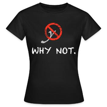Pourquoi pas. - T-shirt Femme - noir - Devant - AI Model Female 172 dark (172cm)