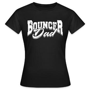 türsteher geschenk bodyguard sicherheit sicherheit - Frauen T-Shirt - Schwarz - Vorne - AI Model Female 172 dark (172cm)