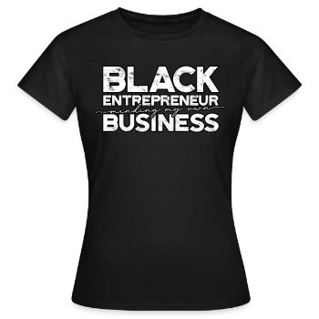 Directeur Général Chef Cadeau Idée Cadeau Travail - T-shirt Femme - noir - Devant - AI Model Female 172 dark (172cm)
