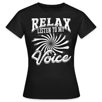 hypnotiseur hypnotique hypnotiseur - T-shirt Femme - noir - Devant - AI Model Female 172 dark (172cm)