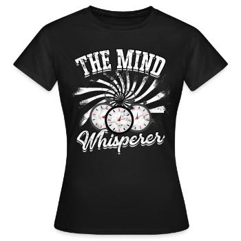 hypnotiseur hypnotique hypnotiseur - T-shirt Femme - noir - Devant - AI Model Female 172 dark (172cm)